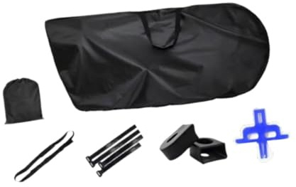 Oshhni copribici per Il Trasporto, Accessori per Ciclismo, Leggero, Facile da trasportare, copribici per Esterni, Borsa da Viaggio per riporre, con Accessori