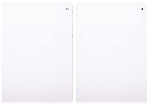 Vaessen Creative Cut ˈEm Easy Platte B, Set mit 2 Grundplatten, Ersatzplatten für die A5 Large Stanz- und Prägemaschine