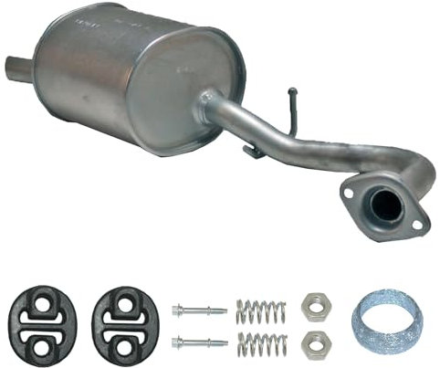 Ferroz Export Ersatz für Endschalldämpfer Toyota Yaris 1.0 69 PS ab. Bj. 2005, Auspuff