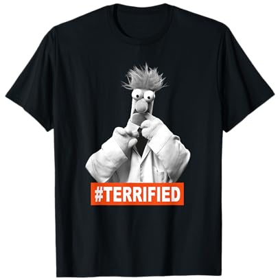 The Muppets Beaker Terrified T-Shirt
