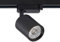 Foco carril Trifásico PIKE RAIL LED negro 10W, 5-CCT, Triac regulable, 3000-4000-6000K