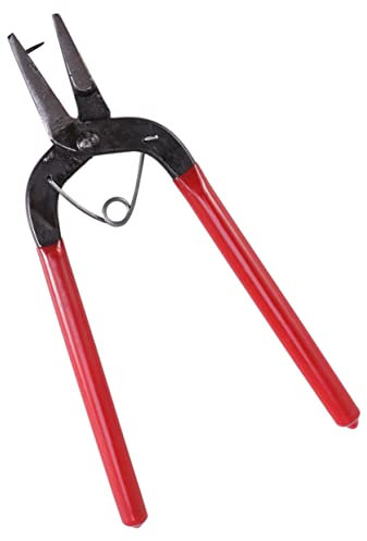 1, 2-mm Lochzange aus Kohlenstoffstahl für Leder und Gummi, Rot