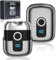 Mini Rasoio Barba, Rasoio Elettrico Uomo da Viaggio, Rasoi Elettrici Portatili Impermeabile IPX7, Rasoio Umido Asciutto Viaggio, Electric Razor Shavers, Rasatura Elettrica Tascabile per Casa (Grigio)