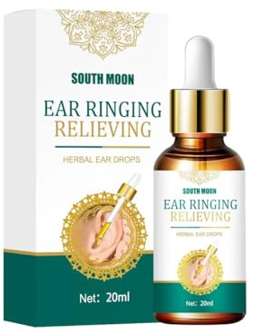 Tinnitus Relief for Ringing Ears, Tinnitus Relief Ear Drops, Natural Tinnitus Relief for Ringing Ears, Effectively Reduce Ear Noise & Promote Healthy Hearing, 20 ml