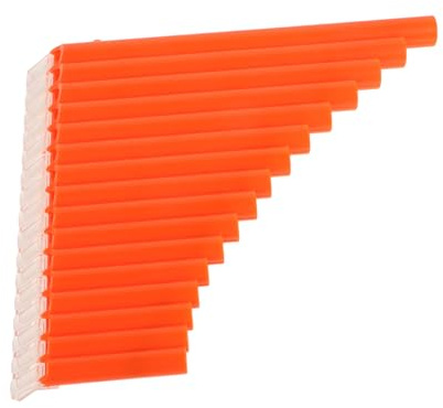 Yardwe Panflöte Töne c Stimmung Holzblasinstrument Für Anfänger Paninstrument Mit Aufbewahrungstasche Inklusive Notenbuch Leicht Zu Spielen