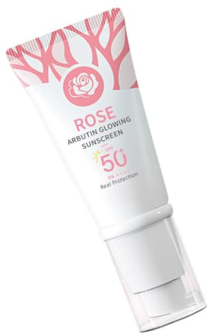 WESIEVYA Makeup Sunscreen Daily Sunscreen Lotion, 30ml Pink, Primer, High UV Protection, Deep Hydration, Oil Control, for Face and Body, Sensitive Skin
