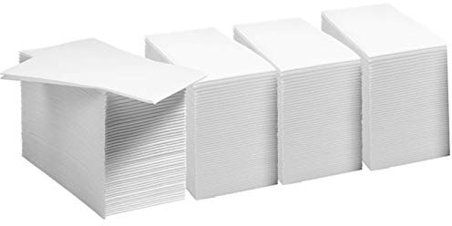 JEBBLAS Guest Towels Disposable Cloth Like Paper Christmas Paper Towles Hand Napkins Soft, Absorbent, Paper Hand Towels for Kitchen, Bathroom, Parties, Weddings, Dinners or Events (White, 200 Pack)