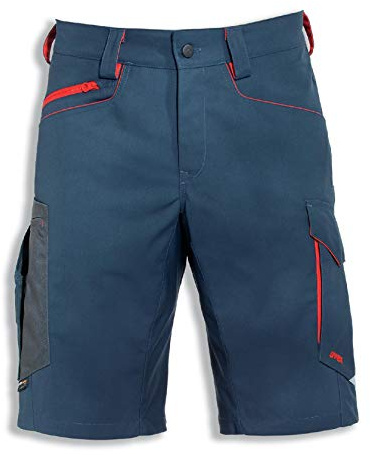 Uvex Suxxeed 7426 Kurze Herren-Arbeitshose - Blaue Männer-Shorts 50