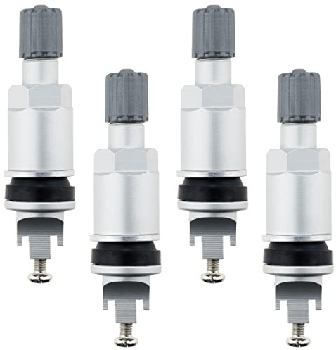 STIX 4 TPMS Reparaturventile für Pacific RDKS Sensoren Aluminium | 4 Stück, Für Pacific Sensoren, Aluminiumventile, TPMS Reparatursatz