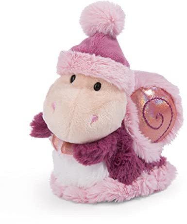 Kuscheltier Schnecke pink SOA 17cm stehend Green