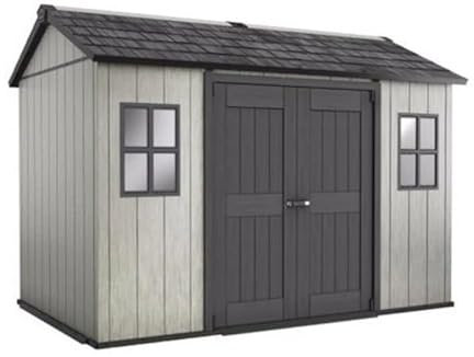 Mondo Viro Casetta da giardino GiardinoGlow con pavimento e 2 finestre cm 350x229 254h