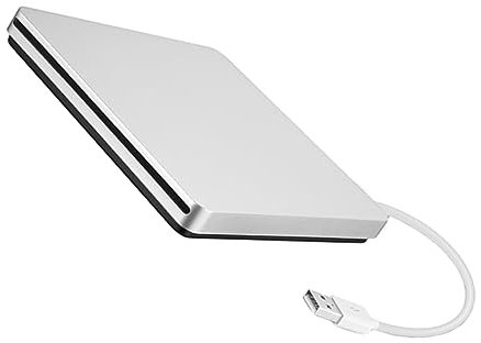 SECFOU 1ensemble USB DVD Externe Lecteur CD DVD Portable Compatible pour Ordinateur Portable Et Pc Écriture Et Réécriture Rapide