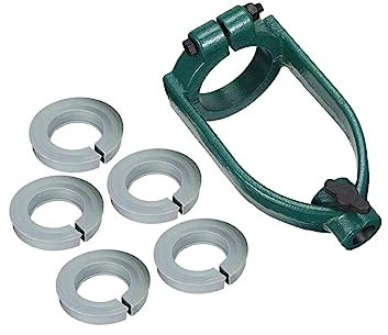 ZOKQSEIF Woodworking Mortise and Tenon Punching Fixture, 65mm Square Tenon Machine Converter, Drill Press Mortising Attachment for logs, Furniture, Bench, green