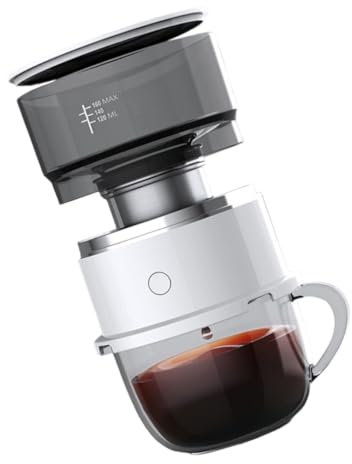 Cabilock Cafetera De Una Taza Malla Inox Lavable a Mano Para Espacios Reducidos