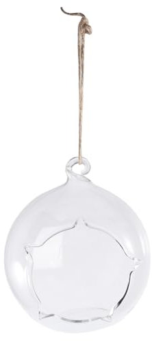 Gatuida 1stück Transparentes Glasschalen-blumentopf Für Sukkulenten Durchmesser Dekorative Hängende -landschaftsflasche Für Zuhause Und Garten