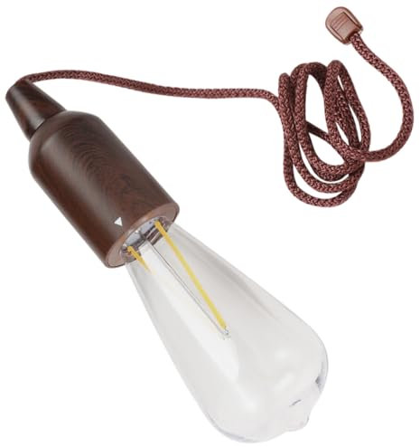 BESPORTBLE Lampada Portatile Per Esterni Lampada Sospensione Alimentata Batteria Design Vintage Effetto Ornamentale Forte Installazione Facile