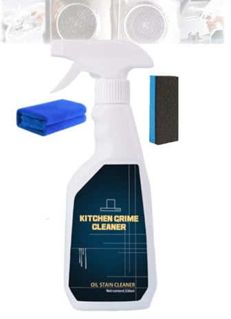 Household Heavy Oil Stain Range Hood Cleaning Agent,Powerful Multi-Purpose Kitchen Foam Degreaser Cleaner Spray (1PCS)