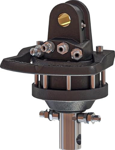 Rotatore idraulico FINN 1 t, 3 t, 4,5 t, motore rotante, pinza per legno, albero (1 t - CR 100-W25A20-111)