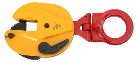 Placa elevadora de chapa de acero para placas de acero, pinza vertical, carga 2T, abrazadera elevadora de chapa para elevación, transporte de chapas de acero en puertos, fábricas, astilleros, mercados