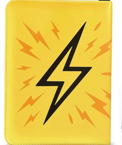 Classeur Carte Pokémon 400 Cartes + 50 Sleeves OFFERTES - Album Zip avec Protection Premium - Idéal Collectionneur 24x17x24 cm