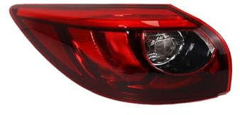 PNKBCINKV Fari Posteriori Auto Per Mazda Cx-5 2016 Gruppo Fanale Posteriore MA2804119 Accessori Auto A LED Lampada Di Retromarcia Arresto Del Freno Fanali Posteriori Rimorchio(Sinistra)
