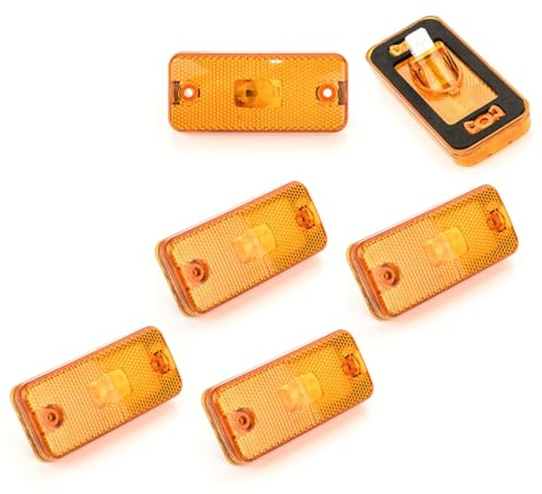 LST Blinker Leuchte (6er Set) Seitenmarkierungsleuchte Begrenzungsleuchte Kotflügel Strahler kompatibel mit Citroen Jumper Fiat Ducato III 250 Iveco Daily Opel Movano C Peugeot Boxer Toyota Proace Max