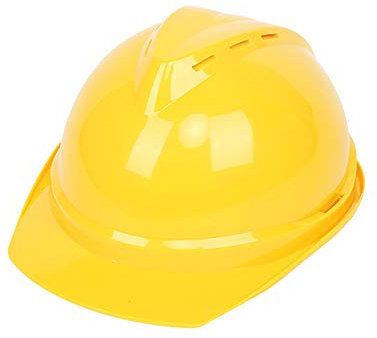 Bauarbeiterhelm, Industrie Arbeitsschutzhelm, 4-Punkt Schutzhelme, Arbeitshelm Kopfgrößenverstellung, EN397, Arbeithelm