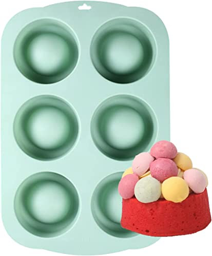 Mousse Cakes Mold Silicone Baking Sheet Pan, 3D Special Shaped Double Sides usable Bakeware Dessert Moulds for Pastry Cupcake Pop Pancake Pudding Jelly Macaron Ice Cream
