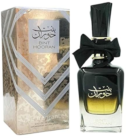 Bint Hooran eau de parfum spray 100ml for women from Dubai - Coriander, Cypress, Mandarin, Tarragon, Yuzu, Lemon, Sage, Bergamot