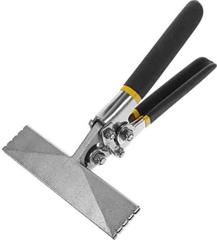 BESTonZON Blech manueller Näher Biegezange aus Metall Flachstabbieger Handnäher Metall Metallbieger Stehfalz-Dachwerkzeuge Handbuch Entenschnabelzange Schneidemaschine Platte Nähmaschine Abs