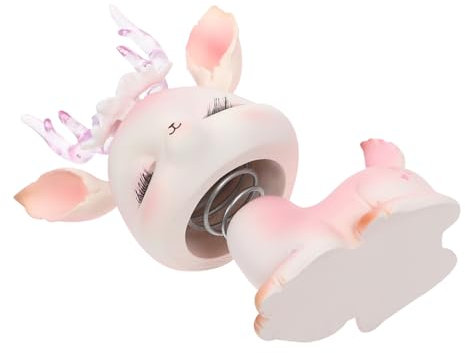 Zerodeko Hirschverzierung Geschenke für Männer, kleine Geschenke Hirsch Spielzeugfigur Auto-Dekor Spielzeuge Cartoon-Hirschmodell schüttelnde Hirschpuppe niedlich Ornamente