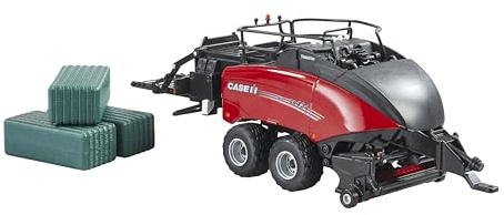 Britains Case Large Baler LB434 XL Model | 1:32 Scale Diecast Metal and Plastic Tractor Toy | Child's Farm Toys for Indoors and Outdoors | Tractor Toys for 3+ Year Old Boys and Girls