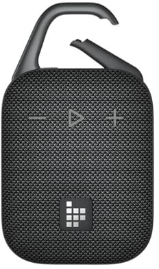 Tronsmart Mirtune H1 Altavoz Portatil Bluetooth 5.3, Resistente al Agua IPX7, 20 Horas de Reproducción, Sonido Fuerte y Graves Fuertes, Customize EQ, para Ciclismo, Escalada, Viajes - Negro