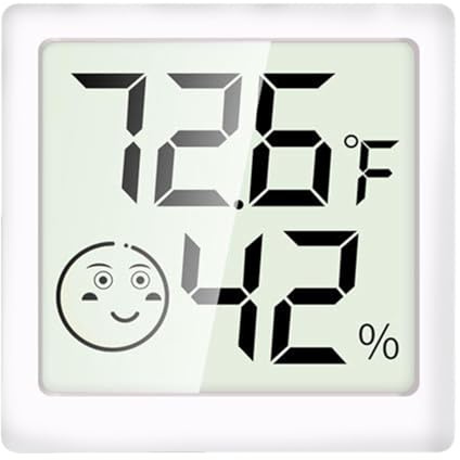 thermomètres numériques hygromètre | Jauge de température et d'humidité intérieure avec écran LCD | Compteurs électroniques numériques pour congélateur, chambre de bébé, réfrigérateur, reptile |