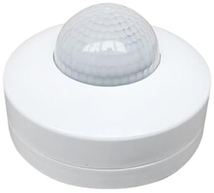 Detector de Movimiento para Techo con 3 sensores, Ideal para Seguridad y automatización de iluminación en Espacios Interiores.