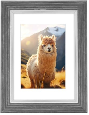 Hama Lima Plastic Photo Frame, Graphite Grey, 20 x 30 cm
