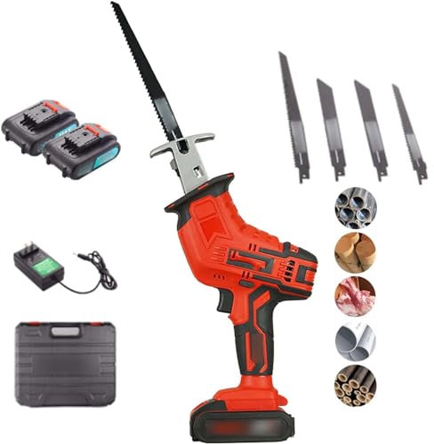 Sierra eléctrica de hueso alternativa, cortador de carne portátil de carnicero con cuchillas para cortar huesos congelados, tocino y cerdo