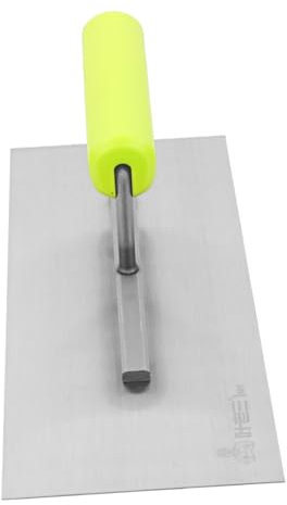 DIYEAH Llana De Acero Inoxidable Para Acabado De Hormigón Para Trabajos De Construcción y Reparación Herramienta Profesional Para Acabados