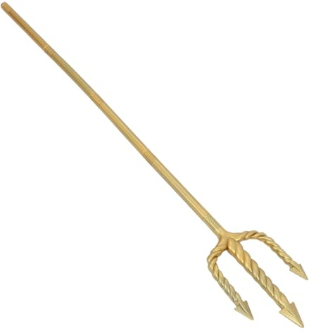 Beaupretty Trident Plastique pour Cosplay Halloween Accessoire de Fourche de Diable Costume de Diable pour Adultes et Fourche