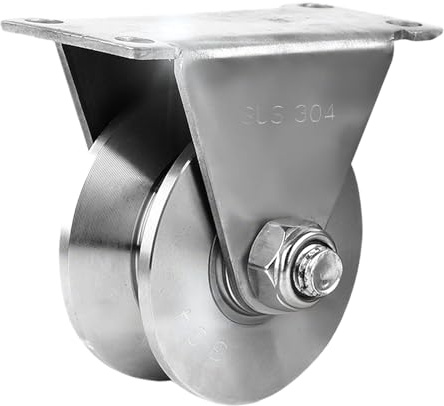 Umlenkrolle mit 2 Kugellager,CEIEVER Umlenkrolle Stahlseil 68mm U-Typ Riemenscheibe Flaschenzug Tragkraft 800kg Seilrolle Fitness Edelstahl für 6-18mm Seile Stahlseil