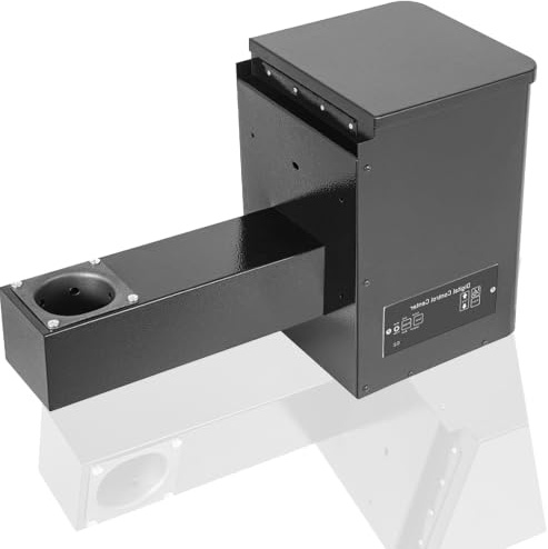 Kit Montaggio Tramoggia Affumicatore Pellet 250W, Griglia Elettrica a Legna | Parte for griglia a pellet con regolatore di temperatura di precisione for barbecue, affumicatura, cottura al forno e arrosto