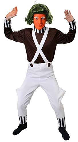 I LOVE FANCY DRESS LTD Disfraz DE OBRERO DE FABRICA DE Chocolate Disfraz TEMATICO para Adulto SIN Accesorios Carnaval O Fiestas TEMATICAS (L)