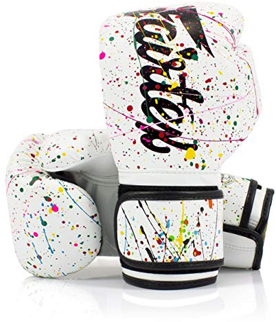 Fairtex Muay Thai boxningshandskar för män, kvinnor, barn | MMA-handskar, kickboxning, gym, träning | Högkvalitativ, lätt vikt och stötabsorberande boxningshandskar