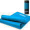 POWRX Gymnastikmatte Yogamatte (Himmelblau 183 x 60 x 1 cm) inkl. Übungsposter I Trainingsmatte Phthalatfrei 183 x 60 x 1 cm I Matte hautfreundlich I versch. Farben