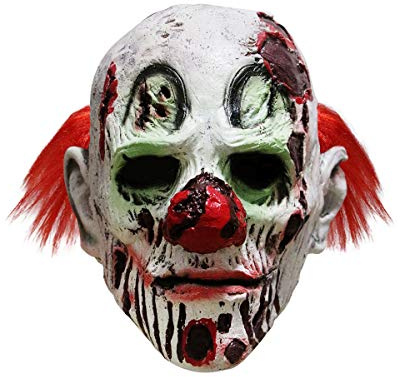 longpo Halloween Scary Evil Clown Maske Horror Gesicht Zombie Kostüm