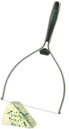 BOSKA Drahtschneider Monaco+ Nr.2 / für weichen Käse und Pastete/Edelstahl/Silber / 265 x 150 x 9 mm