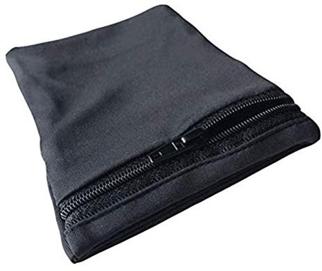 Sarari Sport Handgelenk Tasche Beutel, Unisex Handy Schlüsselkarten Halter elastischearm Band Gym Tasche Armband Brieftasche für Radfahren Laufen