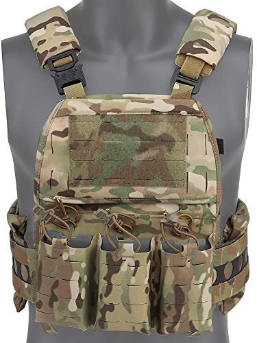 OAREA FCPC V5 Weste Plattenträger Schnelle Abnahme Cummerbund Verstellbarer Schultergurt vorne MAG Einsatz Tasche Airsoft Hunting Chest Rig Rig