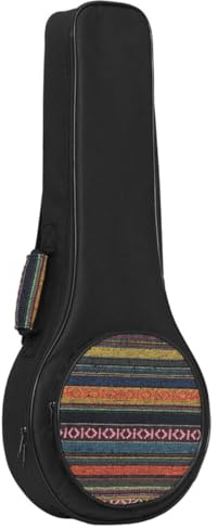 Toyvian Mandolinentasche mit Verstellbaren Trägern Dicke Nylon Polsterung Große Kapazität Weiches Futter für Transport von Mandolinen
