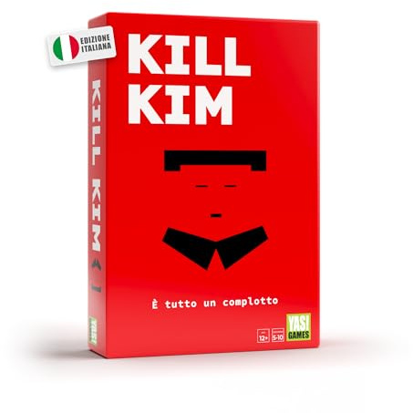 Yas Games - Kill Kim - L'Unico in Italiano - Party Game da 5 a 10 giocatori dai 12 anni in su